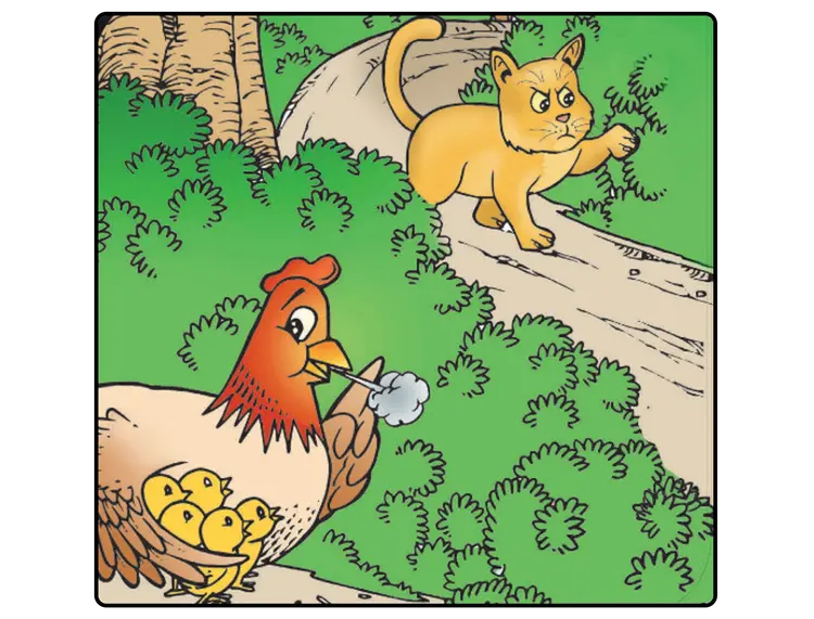 (ဃ) ကြက်ကလေး (ပုံပြင်)