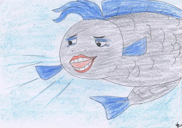 25.Mother Fish and Her Children