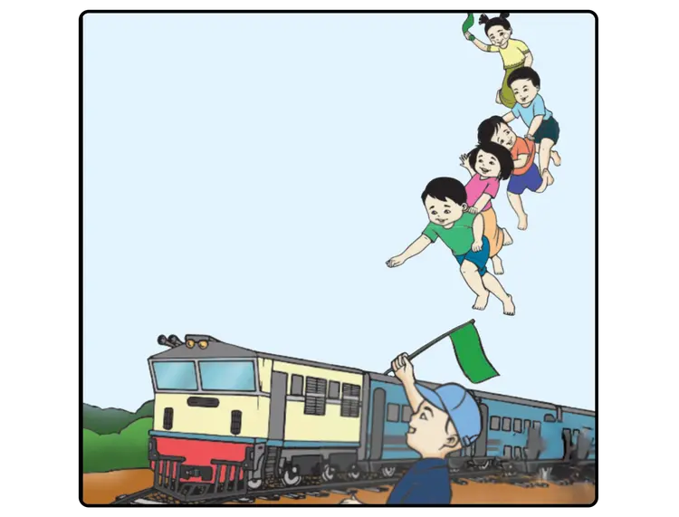 (က) အပျော်မီးရထား (ကဗျာ)