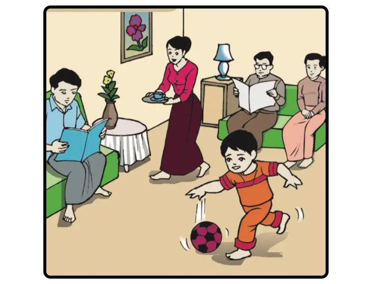 (ဂ) ပန်းချစ်သူ (ပုံပြင်)